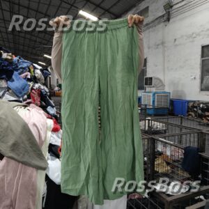 wide leg silk pant