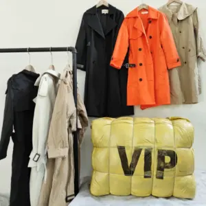 lady fashion dust coat